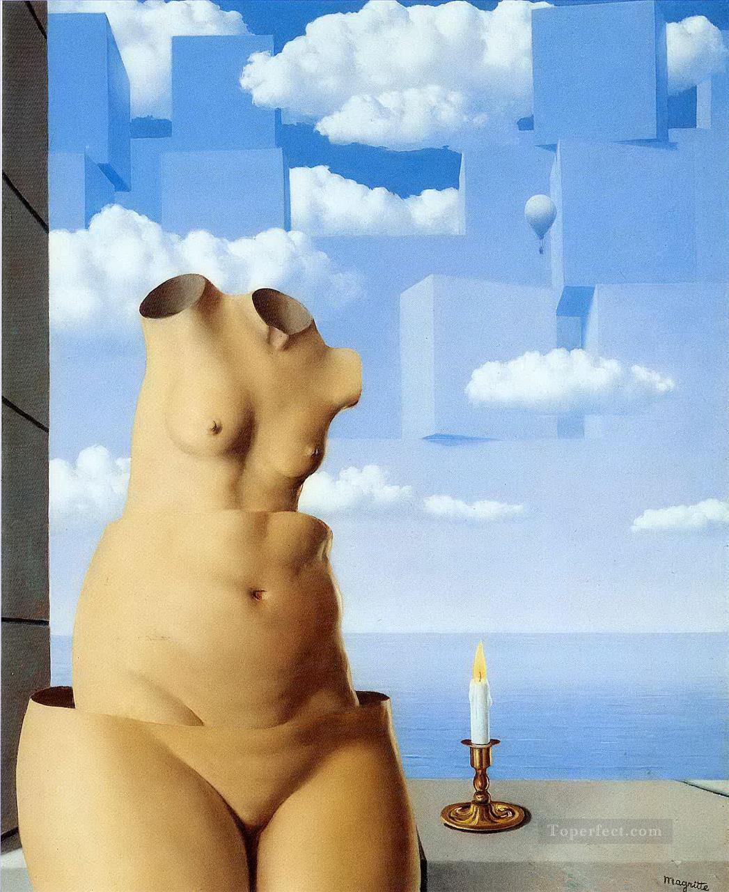 壮大な妄想 1948 年の抽象的なヌード油絵